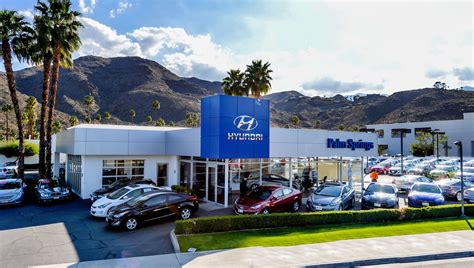 Palm springs hyundai - Visit dealer website. View new, used and certified cars in stock. Get a free price quote, or learn more about Palm Springs Hyundai amenities and services.